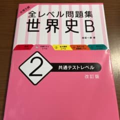 大学入試 全レベル問題集 世界史B 2 共通テストレベル 改訂版のサムネイル