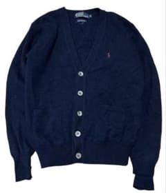 90s POLO by Ralph Lauren ワンポイント カーディガン - メルカリ