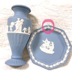 WEDGWOOD 花瓶　ジャスパー　おまけセットのサムネイル