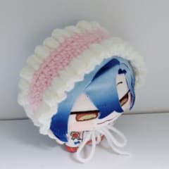 にじまるっと用　ヘッドドレス　ピンク&白 - 3
