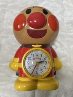 90s ヴィンテージ 当時物 アンパンマン置き時計　アンパンマン・ 目覚まし時計 90s ヴィンテージ 当時物 アンパンマン置き時計 アンパンマン