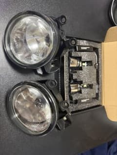 60ハリアー前期のフォグランプ 爆光 HID屋白×エメラルドグリーンのサムネイル