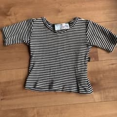 アニエスベー　ボーダー　リブTシャツのサムネイル