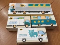 非売品 新品 未開封 クロネコヤマト 宅急便 ミニカー 4点のサムネイル