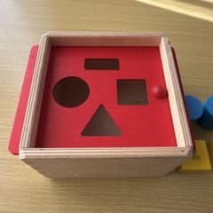 セレクタ社 SEかたちの箱 木のおもちゃ 型はめ ポットンおとしのサムネイル