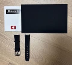Rubber B ラバービー ロレックス シードゥエラー 43mm専用 ブラック