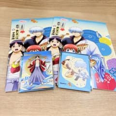 銀だこ 銀魂 限定 カード 特製スリーブ 坂田銀時 銀さん 志村新八 桂