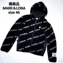 極美品】23AW MARK&LONA マークアンドロナ ボアブルゾン 46 黒 - メルカリ