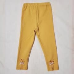 パンパンチュチュ モコモコウォームレギパン レギンス ハニーイエロー 100cmのサムネイル