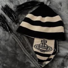 Vivienne Westwood ヴィヴィアン ニット帽 耳あて NANAシン - メルカリ