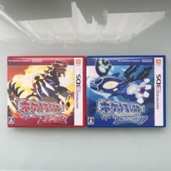 ポケットモンスター オメガルビー・アルファサファイア 2本セットのサムネイル