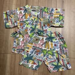 BREEZE 甚平 100cm マルチカラー 総柄のサムネイル