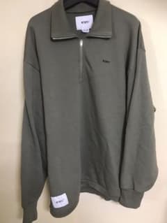 wtaps ダブルタップス スウェット ハーフジップ　copo XLのサムネイル