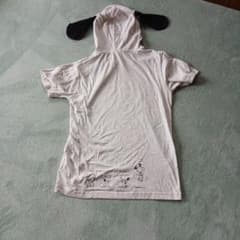 SNOOPY フード付き 半袖Tシャツ Mサイズのサムネイル