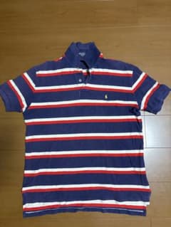 Polo by Ralph Lauren ボーダーポロシャツ メンズ Lのサムネイル