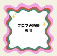 プロフ必読様専用 - メルカリ