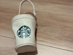 【未使用】Starbucks カップ型 ポーチ 小物入れ ホワイトのサムネイル