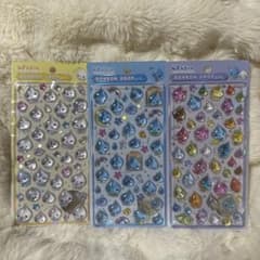 ミ*ん様 【正規品】しずくちゃんボンボンドロップシール大　3個セットのサムネイル