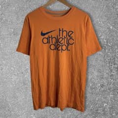 00s/Y2K/vintage/NIKE/ロゴ/Tシャツ/オレンジ - メルカリ