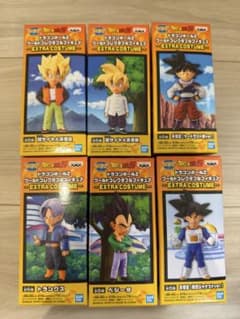 ドラゴンボールZ WCF EXTRA COSTUME 6種 ドラゴンボールZ WCF EXTRA COSTUME 6種 - メルカリ