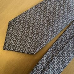 【サブ様専用】GUCCI ネクタイ ネイビーのサムネイル