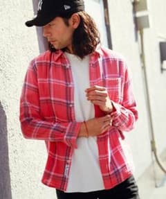 たかやん様専用　　　新品、未使用  ベイフロー  ガーゼチェック  シャツのサムネイル