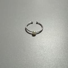 新品　パール　リングのサムネイル