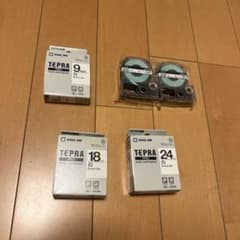 テプラ テープカートリッジセット　9mm 12mm 18mm 24mmのサムネイル