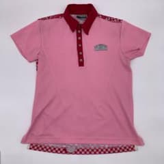 Russeluno ゴルフ半袖ポロシャツ ★新品タグ付き★ Russeluno（ラッセルノ） 半袖ポロシャツ グレー×黒 カモフラ 迷彩 メンズウェア