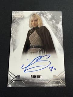 Topps Star Wars Shin Hati 直筆サインカードのサムネイル