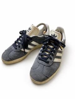 adidas Gazelle グレー/ホワイト スニーカー22.5センチのサムネイル