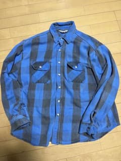 極上ボロ】80s Five Brother ヘビーネルシャツ USA製 XL - メルカリ