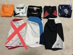 バドミントン　セット　ユニフォーム　パンツ　値下げしましたのサムネイル