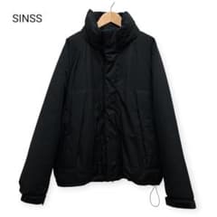 SINSS シンス 中綿ジャケット フード付き ブラック M