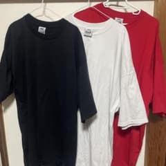 プロクラブ　Tシャツ 3枚セット 黒 白 赤のサムネイル