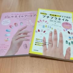ネイルアートブック 2冊セット　+おまけ使いかけシールのサムネイル