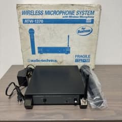 美品☆ワイヤレスマイク　audio-technica ATW-1370 美品☆ワイヤレスマイク audio-technica ATW-1370 - メルカリ