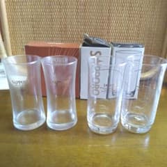 SAPPORO アルコールグラス４個　レトロタイプ新品　未使用保管品のサムネイル