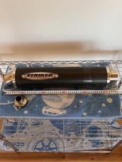 ゼファー750 ストライカー　手曲げ　カーボンサイレンサー ゼファー750 ストライカー 手曲げ カーボンサイレンサー - メルカリ