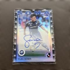 topps Jリーグ 町田ゼルビア 相馬勇紀10枚限定直筆サインカード 日本