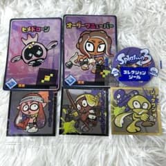 Splatoon Sticker Wafer Trading Card Set