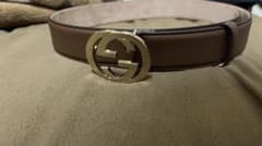 GUCCI Interlocking G Belt "Brown