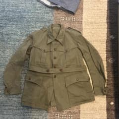 ww2 イタリア軍　ドイツ軍　空挺部隊　サファリジャケット　実物？第二次世界大戦 ww2 イタリア軍 ドイツ軍 空挺部隊 サファリジャケット 実物？第二次