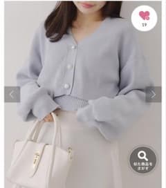 continuer de NICE CLAUP カーデ&キャミニットセットのサムネイル