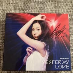 サイン入り　倉木麻衣/YESTERDAY LOVE〈初回限定盤・2枚組〉のサムネイル