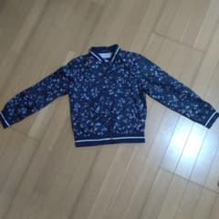 GAP KIDS 花柄ネイビージャケット Lサイズのサムネイル