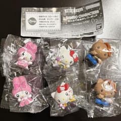 SANRIO CHARACTERS みんなでおめかしフィギュア 6個セットのサムネイル