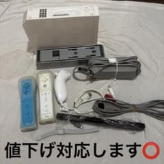 任天堂 Wii 本体 コントローラー ソフトセットのサムネイル