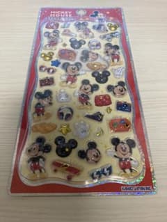 プチドロップステッカー　ミッキーマウス　ディズニー　正規品