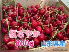 【訳あり】山形県産 さくらんぼ 紅さやか 800gのサムネイル
